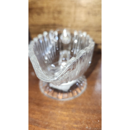 Mikasa Royal Suite Dressing Sauce Boat QQ228/239 6" Clear NEW in box Japan mi87