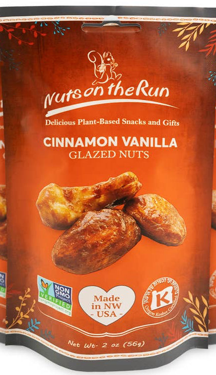 Cinnamon Vanilla Glazed Nuts
