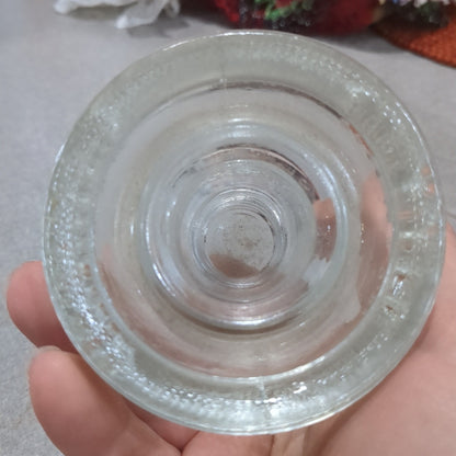 Vintage Insulator Hemingray Clear Glass #56 h656
