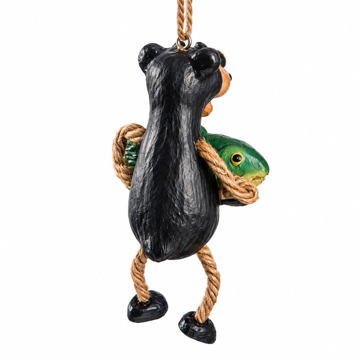 Bear With Fish Ornament | Bert Anderson Collection