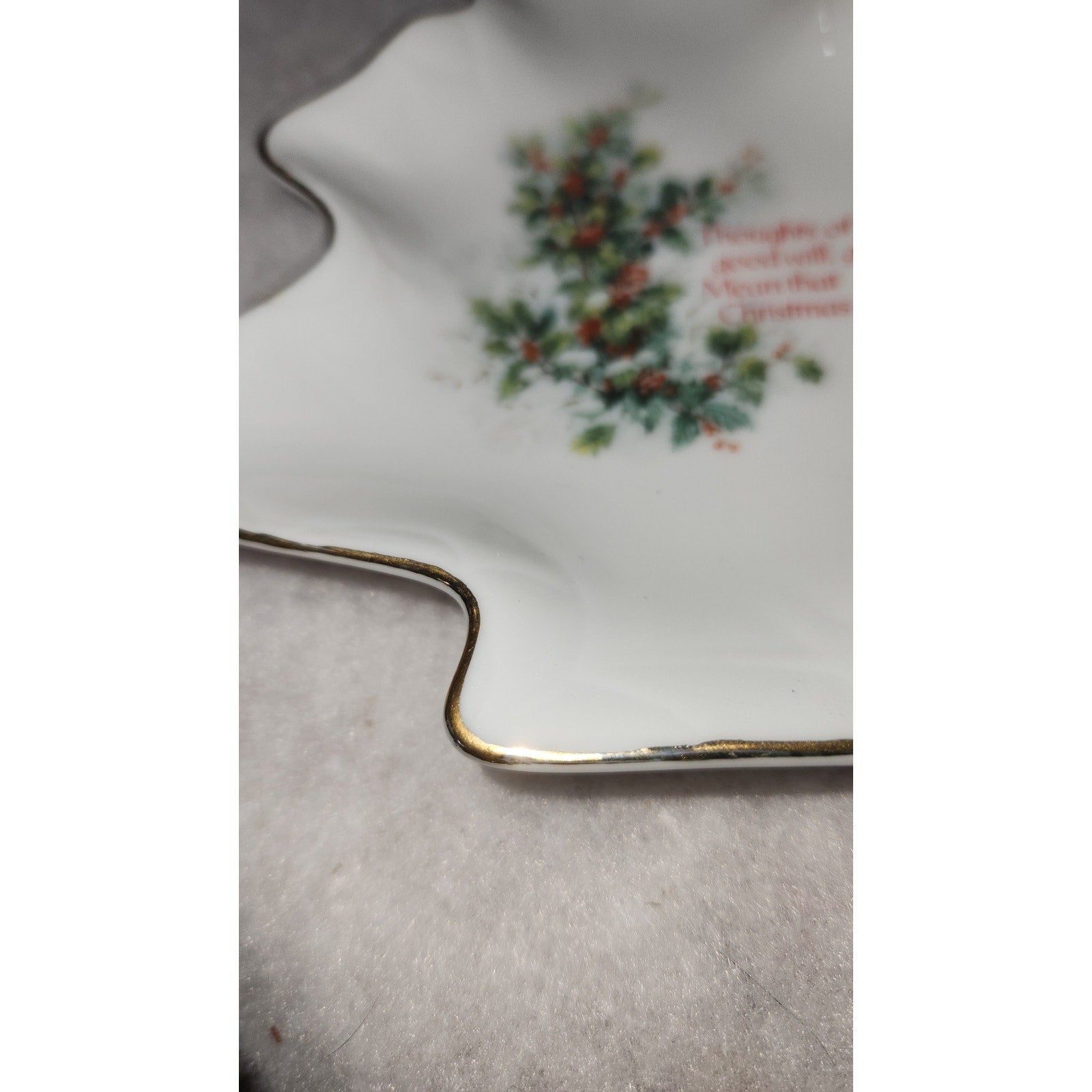 vintage Designer's Collection A Christmas Keepsake candy trinket dish