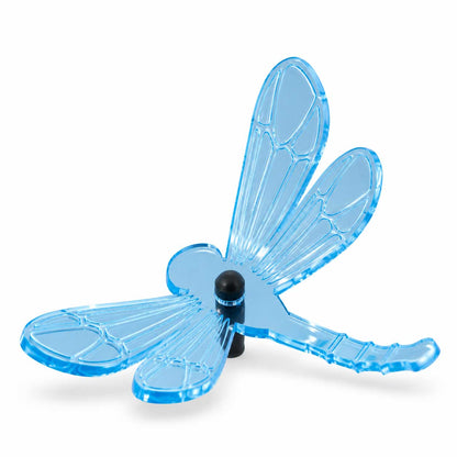 Small Garden Dragonfly Decor | Multiple Colors | Glowing Creation Blue