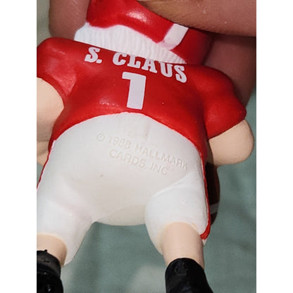 Vintage Hallmark Keepsake Ornament Holiday Hero Football Player 1988