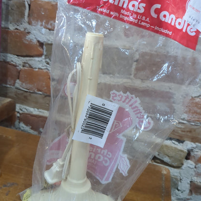 Vintage NOS Plastic Christmas Electirc Candle