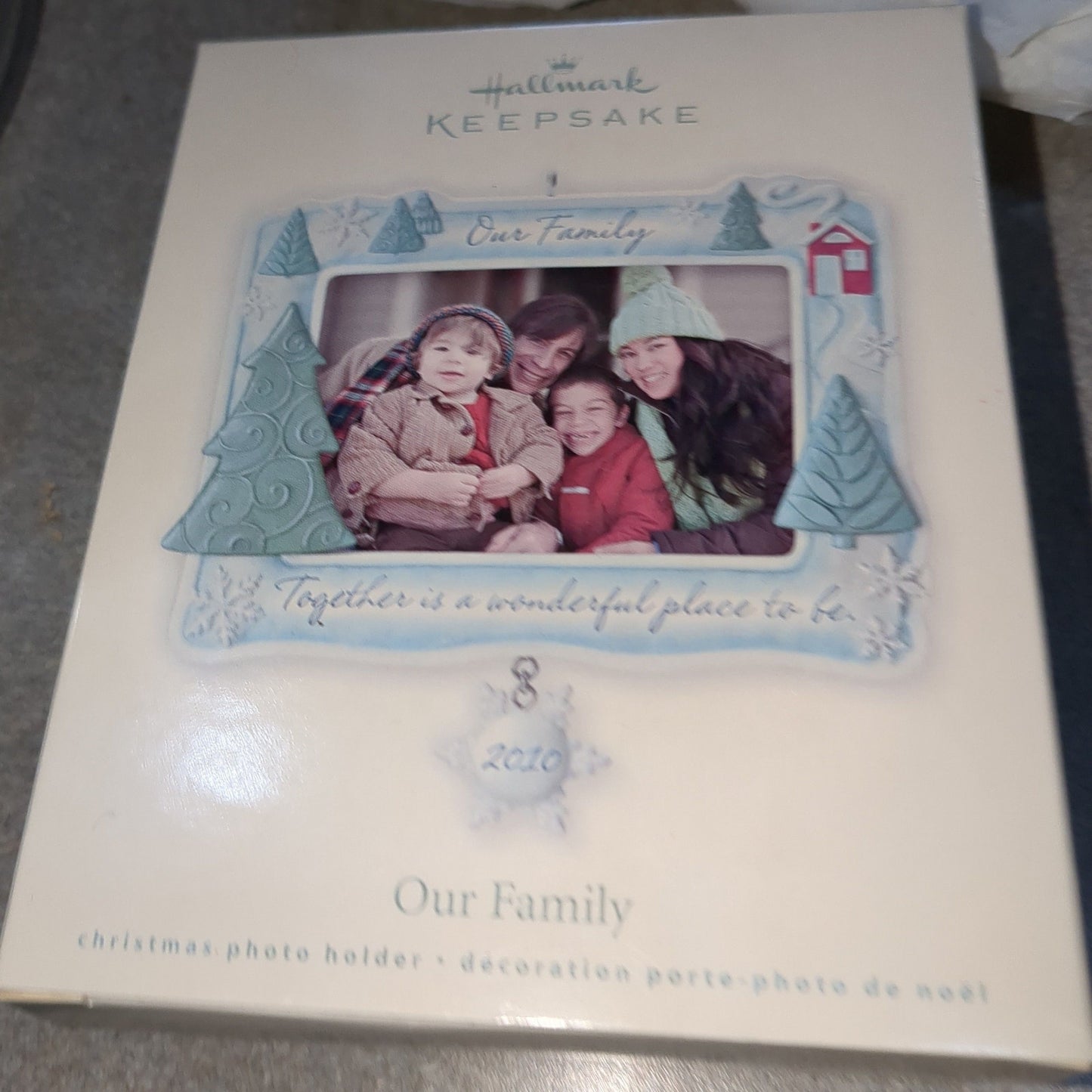 Hallmark Our Family Ornament in Box 2010