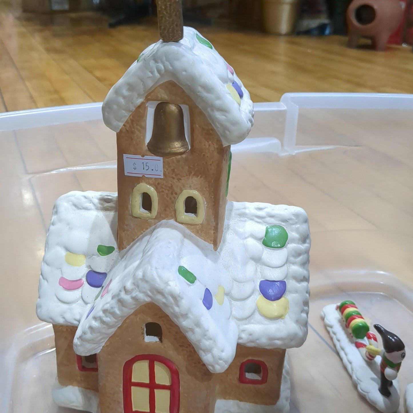 C101 lighted Candyland church and pieces by Roman