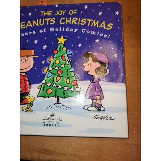 The Joy of A Peanuts Christmas 50 Years of Holiday Comics Schulz Hallmark bk01