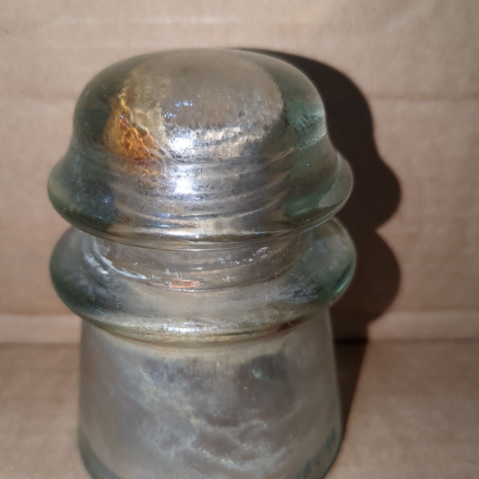 Vintage Insulator Kerr No. 2 Clear Glass Made in U.S.A. 10 72 kerr