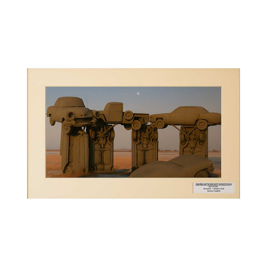 Carhenge Image "Where Are The Druids?" | 8x10 Photograph | 2 The Ends of the Earth