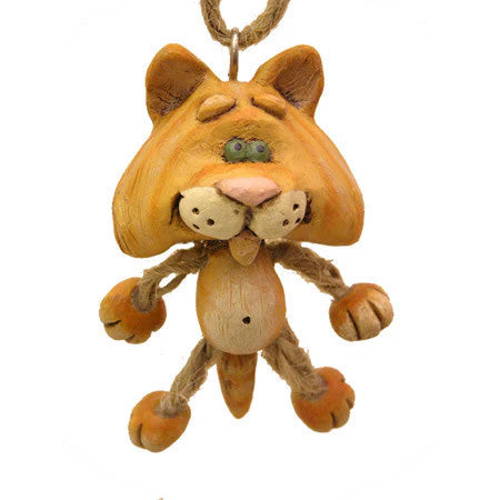 Orange Tabby Cat Ornament | Bert Anderson Collection