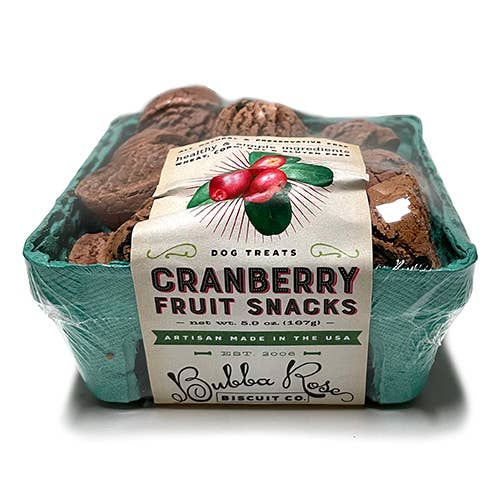 Pet Treat Cranberry Fruit Crate Box br1