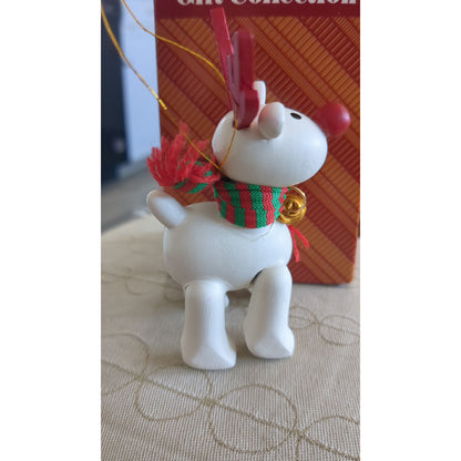 Vintage Avon Ornament Belvedeer Reindeer NIB 1987