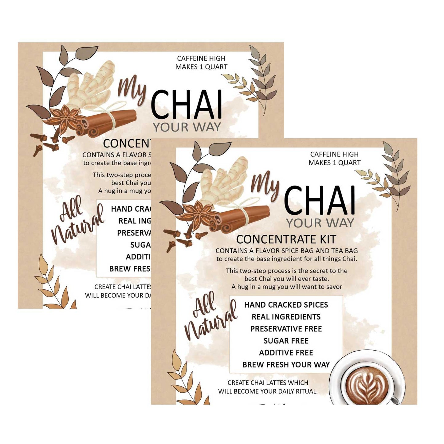 DIY Chai Tea Kit | Pack of 2 | Tea n More