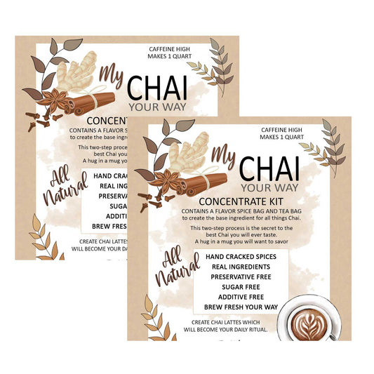 DIY Chai Tea Kit | Pack of 2 | Tea n More