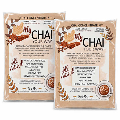 DIY Chai Tea Kit | Pack of 2 | Tea n More