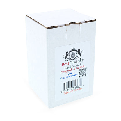 Pink Embossed  Blossom Double-Ended Finial Drop Glass Christmas Ornament