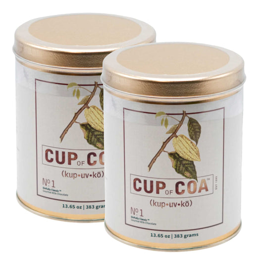 SPECIAL | Sinfully Classic Hot Cocoa | Pack of 2 | 13.65 oz | Cup of Coa