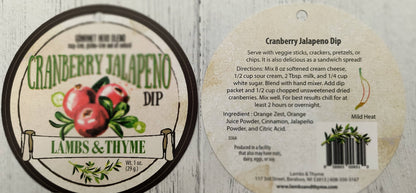 Cranberry Jalapeno Dip ddcj