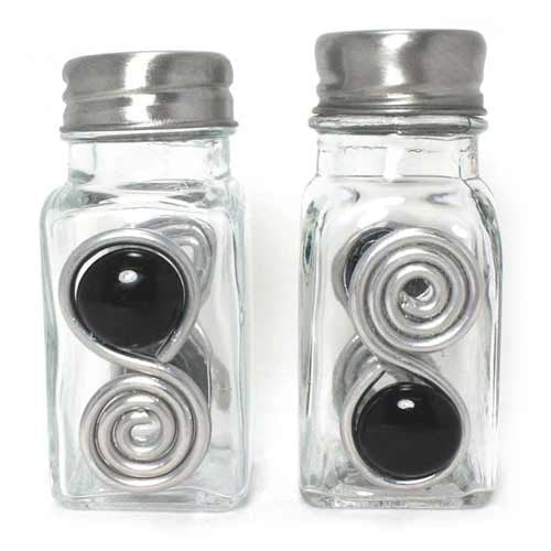 Embellished Salt & Pepper Shakers