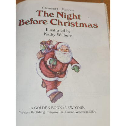 The Night Before Christmas by Clement C. Moore's Little Golden Books bk02