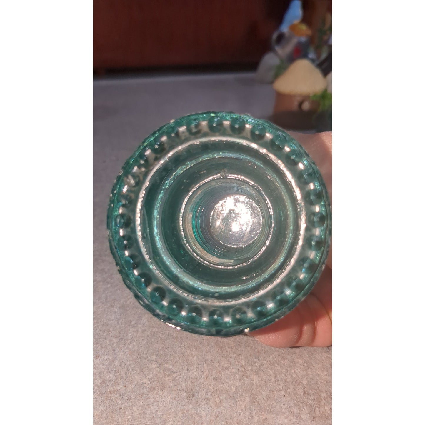 Vintage Lynchburg Glass Insulator No.31 Aqua Blue AS IS ly31
