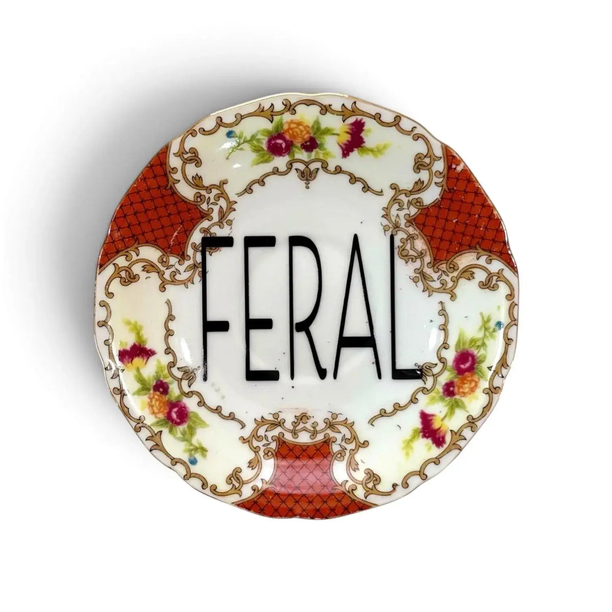 FERAL Vintage Plate