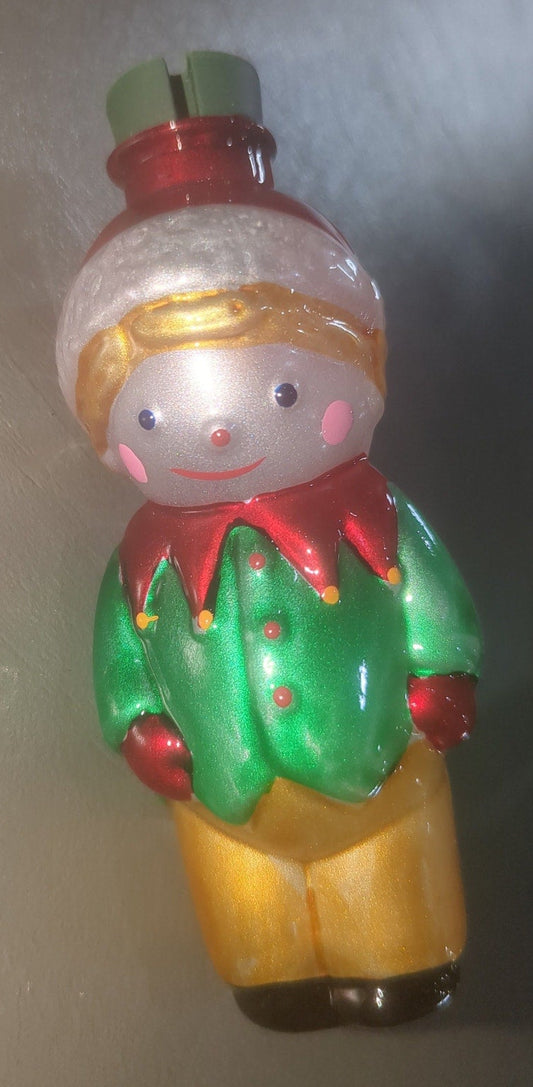 Vintage Avon Glass Light Cover Elf NIB