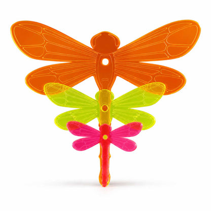 Small Garden Dragonfly Decor | Multiple Colors | Glowing Creation