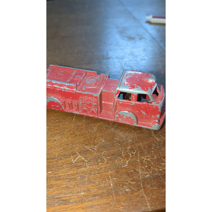 Vintage Midgetoy Firetruck Fire Engine Vehicle ft3
