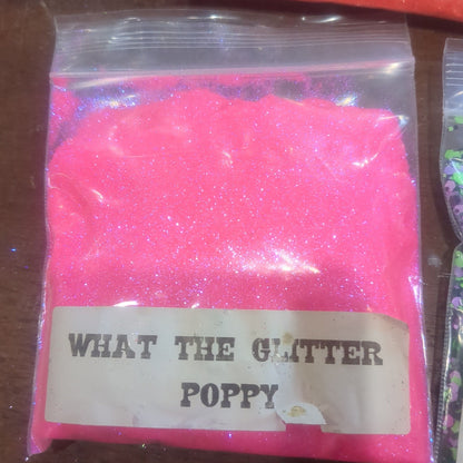 What the Glitter set of 8 Glitters