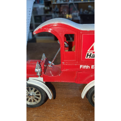 Vintage Ertl Coin Bank Ace Hardware Fifth Edition Delivery Car AS IS vcb9