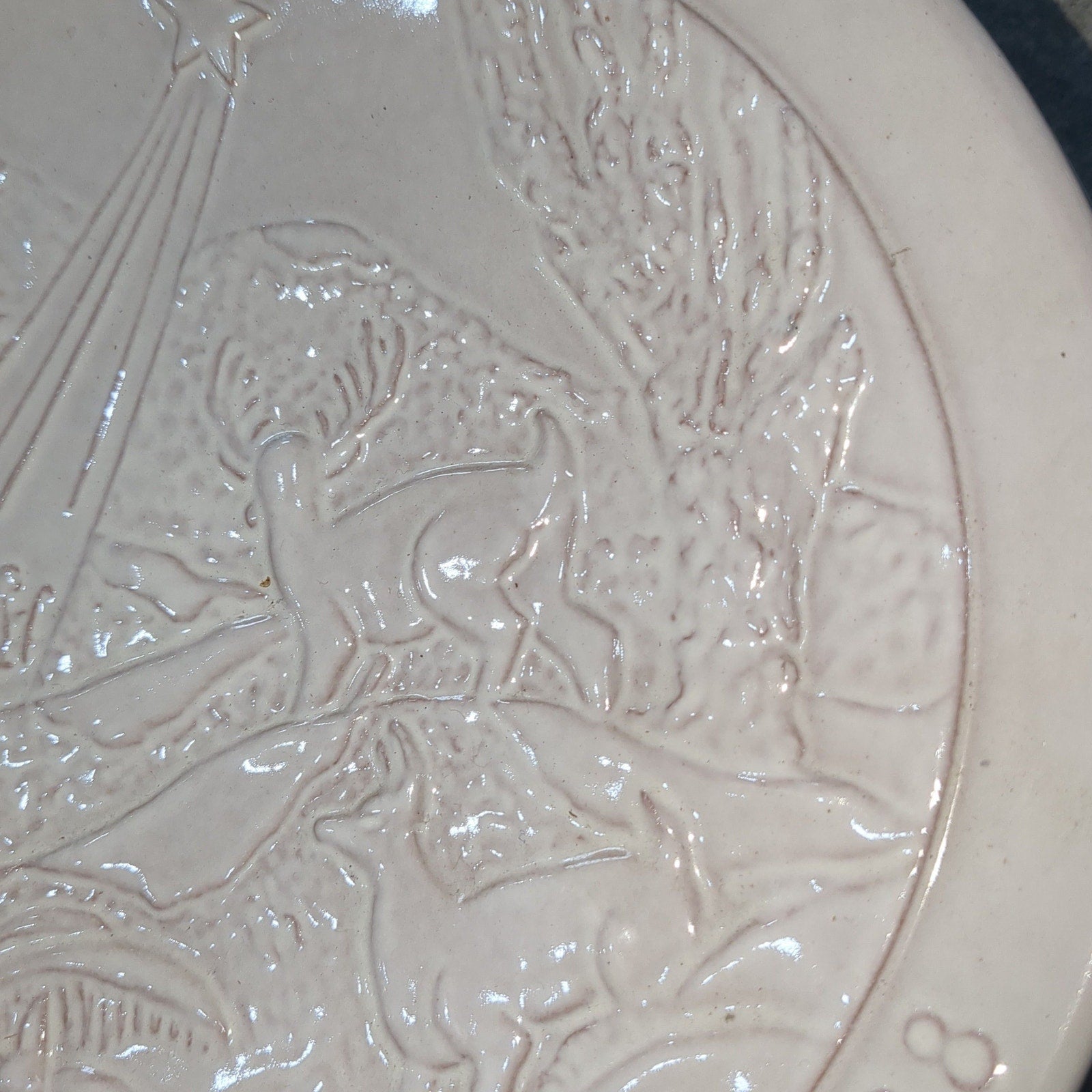 vintage Frankoma plate 1988 The Guiding Light