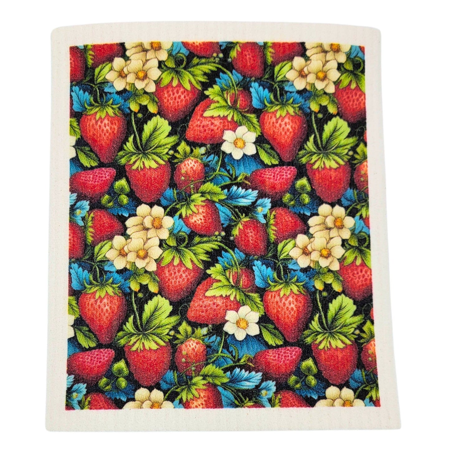 Strawberry Fields Swedish Dishcloth - Home Decor sd4