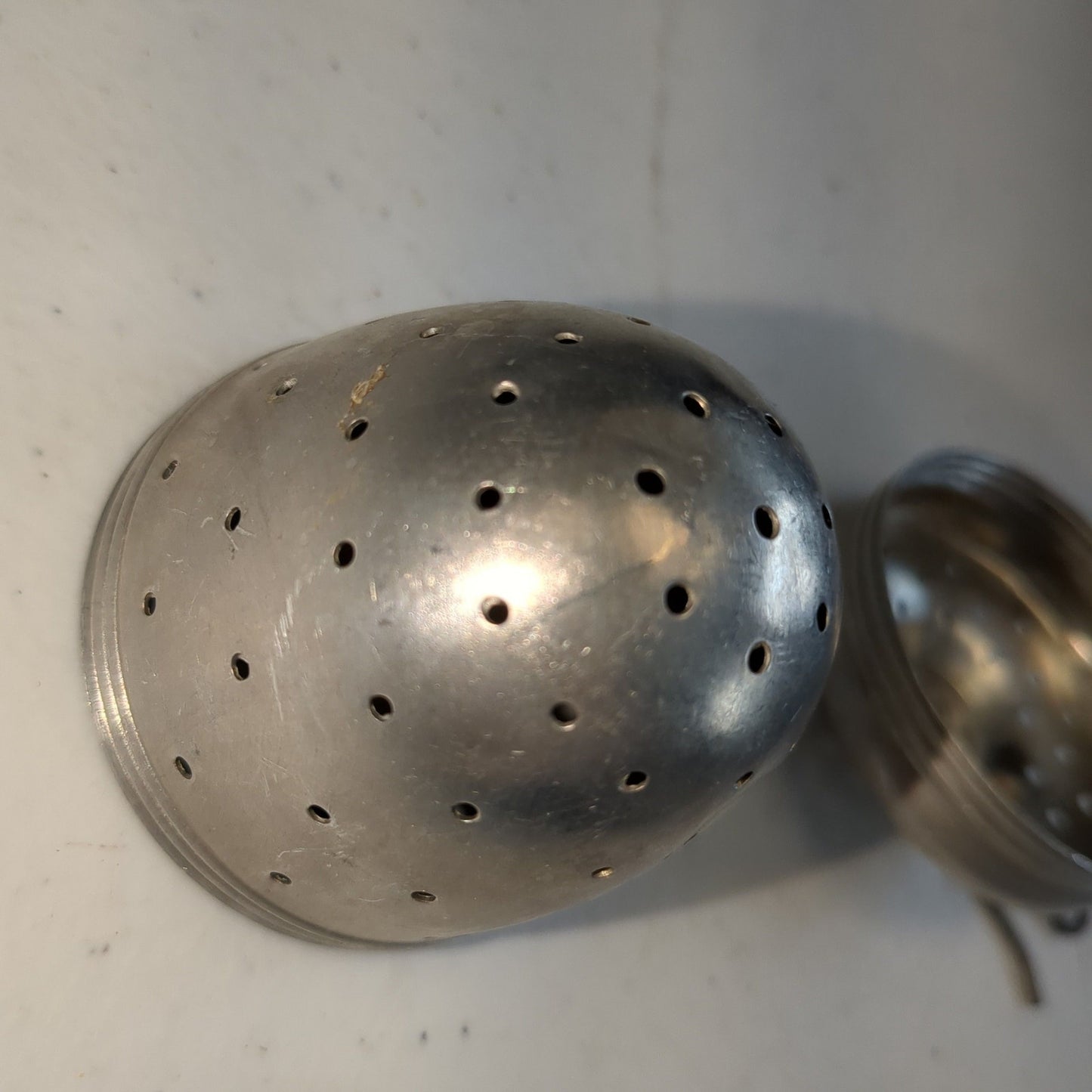 Vintage Aluminum Tea Infuser or Herb Infuser alu109