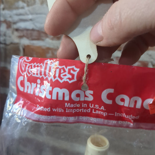 Vintage NOS Plastic Christmas Electirc Candle