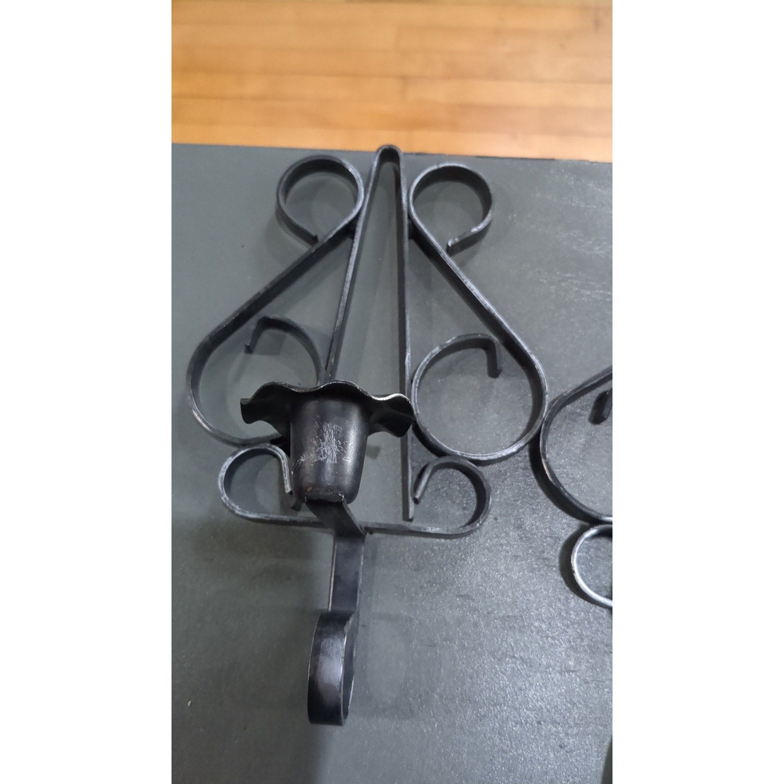 Vintage Metal Wall Hanging Candle Holders vwd5