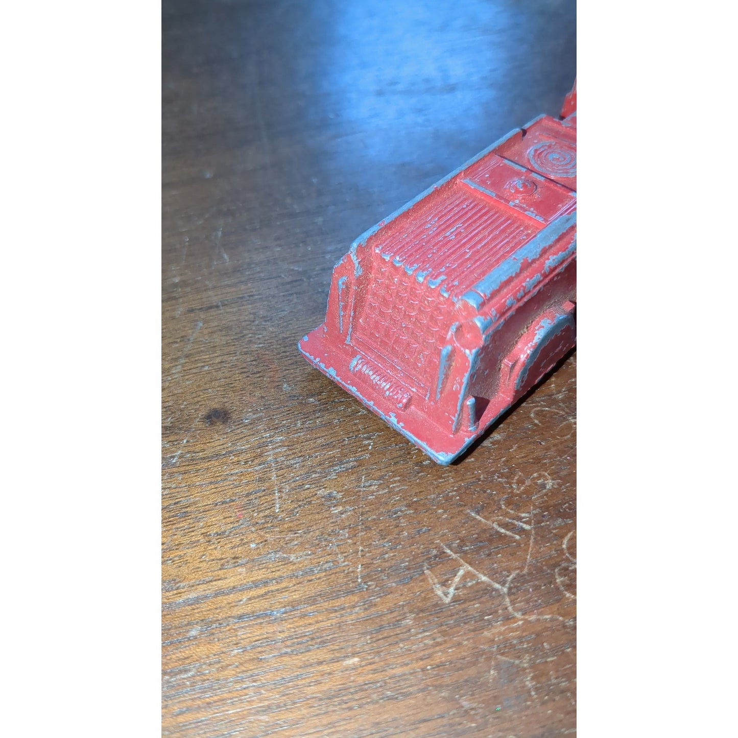 Vintage Midgetoy Firetruck Fire Engine Vehicle ft3