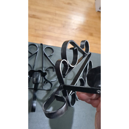 Vintage Metal Wall Hanging Candle Holders vwd5