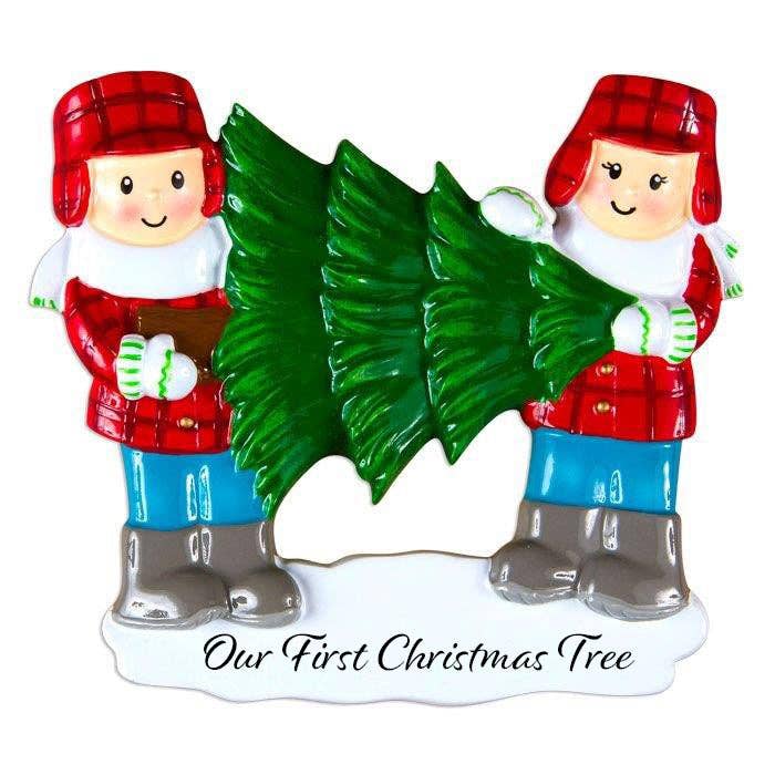 Our First Christmas Tree Ornament O002