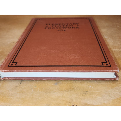 Vintage Hardcover Book Elementary Platen Presswork Ralph W. Polk 1931 Vb91