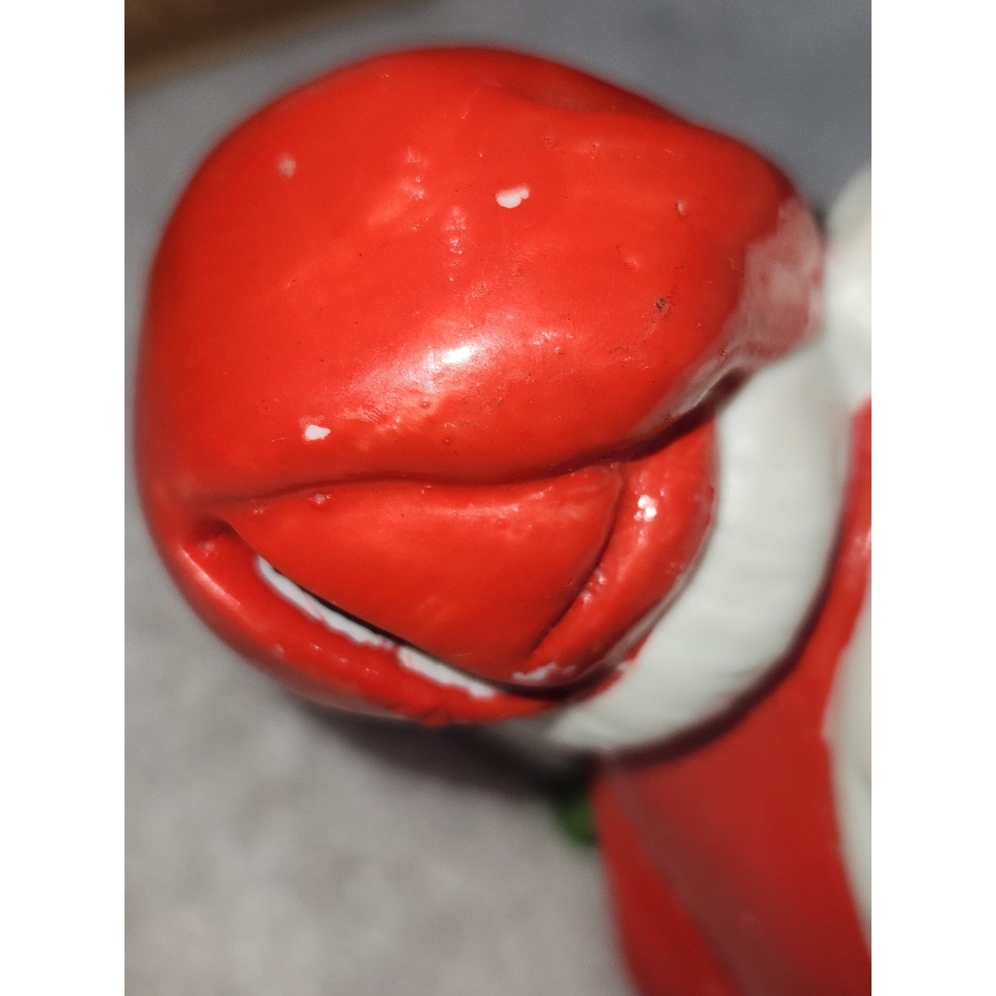 Vintage Enesco Japan Ceramic Santa Claus Coin Bank cb76