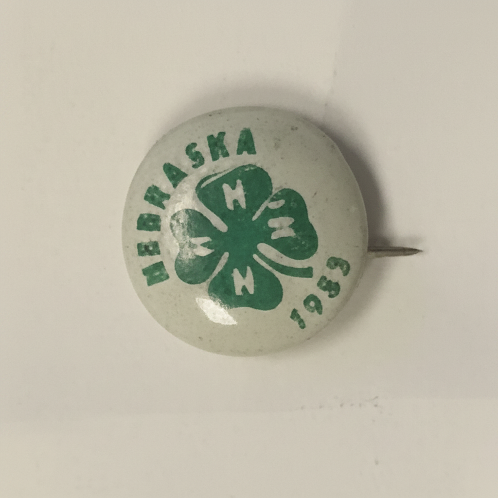 Vintage 4-H Recognition Pins Nebraska 4H