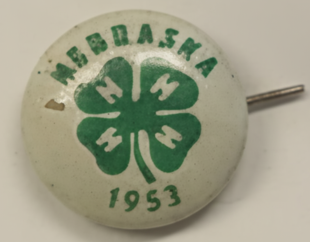 Vintage 4-H Recognition Pins Nebraska 4H