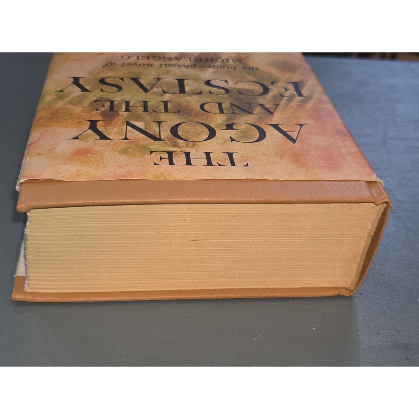 Vintage The Agony & The Ecstasy: A Novel of Michelangelo Irving Stone 1961 BCE