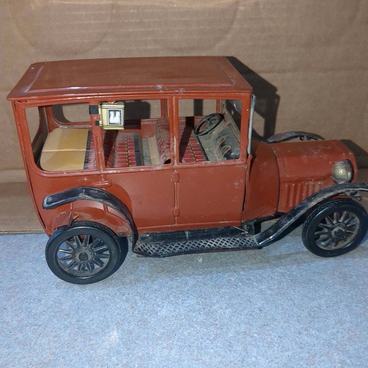 vintage Bandai 1915 Ford tin friction car