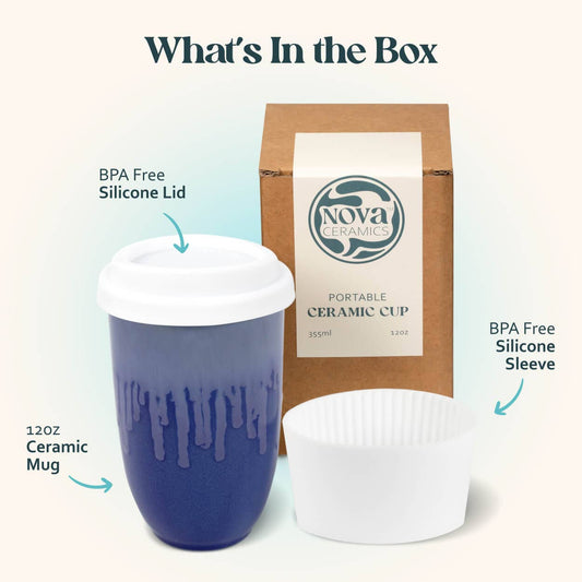 Neptune Ceramic Travel Mug 12oz nc4