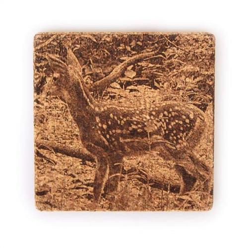 Etched Cork Coaster | Multiple Designs | Single Coaster | RCK Creations & More