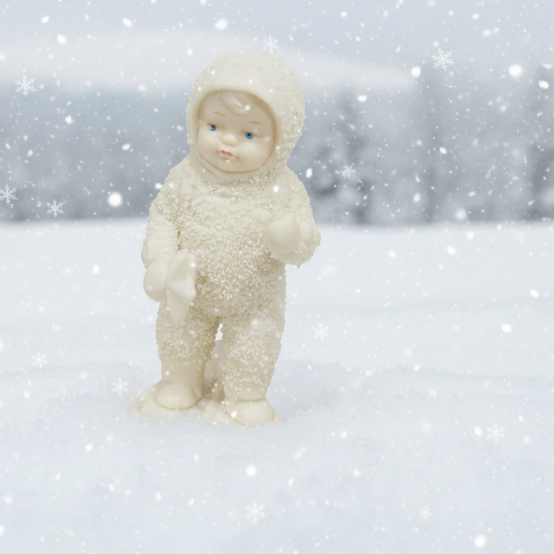 Vintage Department 56 Snowbabies A Special Delivery 7948 1994 Has original box CLEARANCE sb80