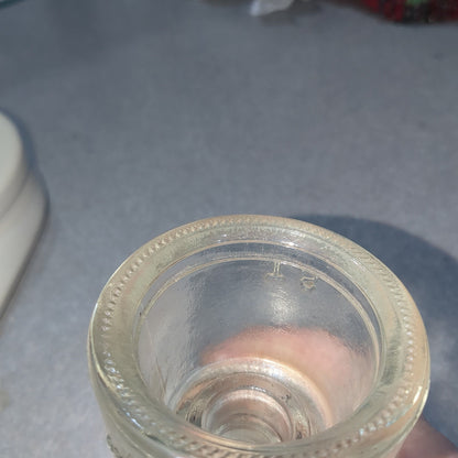 Vintage Clear Glass Hemingray Insulator 7-59 HSTS