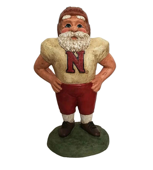 Retro Husker Santa Figurine | Bert Anderson Collection
